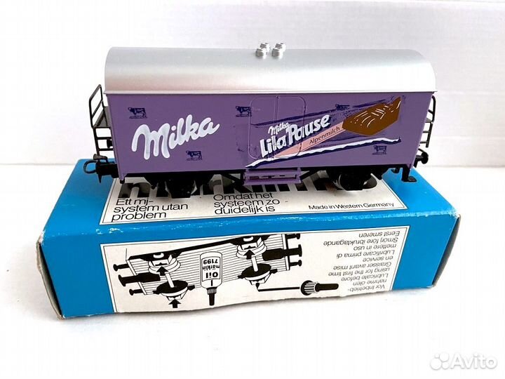 Вагон грузовой - рефрижератор Marklin H0 - Milka