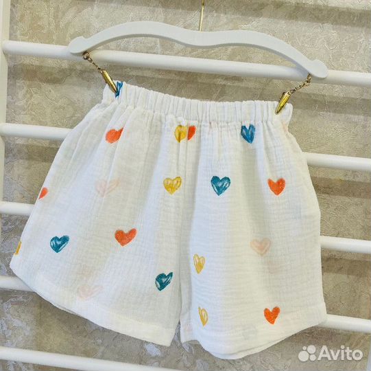 Муслиновый костюм на девочку