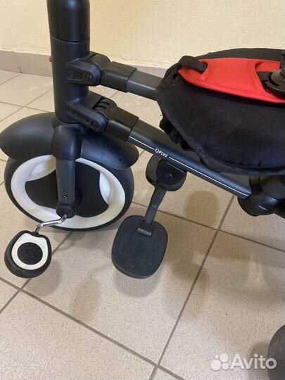 Детский трехколесный складной велосипед