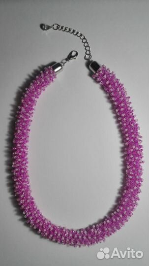 Колье из бисера