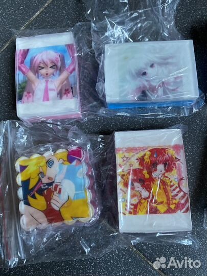 Мыло с анимэ картинкой