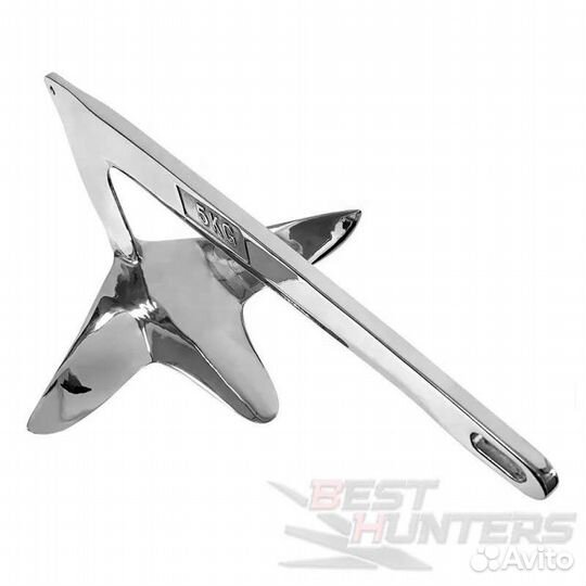 Якорь Брюса из нержавеющей стали