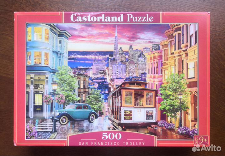 Пазл 500 Castorland San Francisco trolley