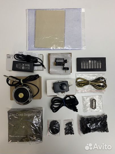 Роторная тату машинка, тату набор