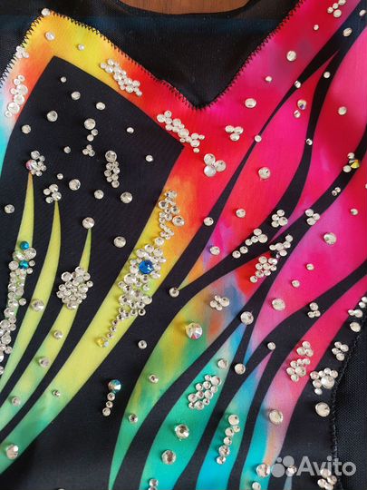 Аренда Купальник для худ. гимнастики р.110-116