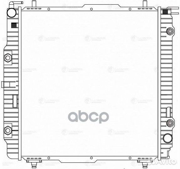 Радиатор охл. для а/м Mercedes-Benz G (W463) (90)