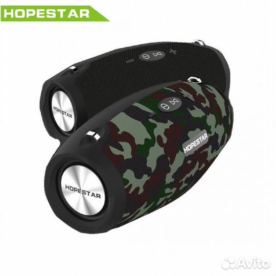 Портативная колонка с ручкой Hopestar H25 (Bluetoo