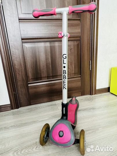 Самокат трехколесный globber