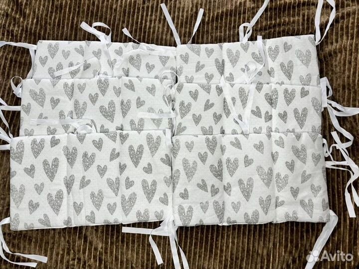 Бортики в детскую кроватку