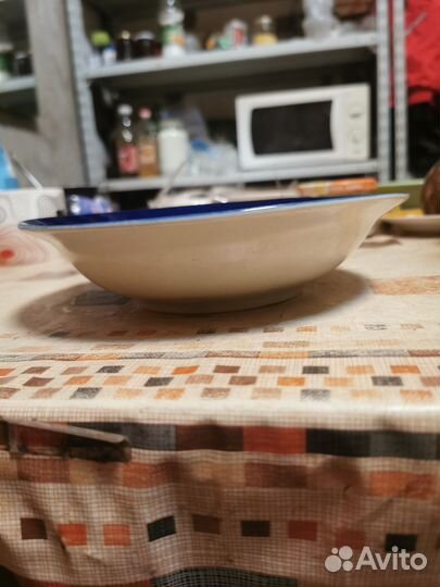 Тарелка старинная