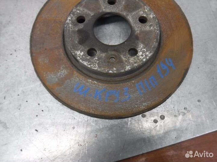 Диск тормозной передний правый Chevrolet Cruze