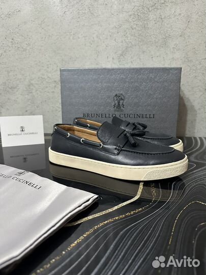 Brunello cucinelli лоферы мужские