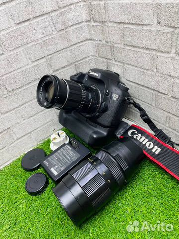 Фотоаппарат Canon EOS 7D/Jupiter-21m/Jupiter-11а объявление продам