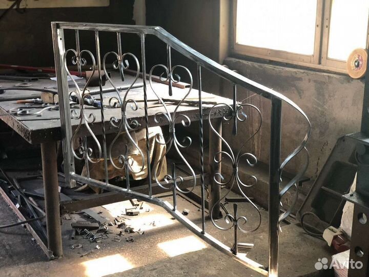 Ворота кованые распашные