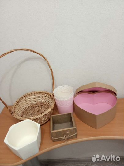 Ваза,кашпо,коробка