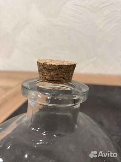 Хрустальный графин штоф