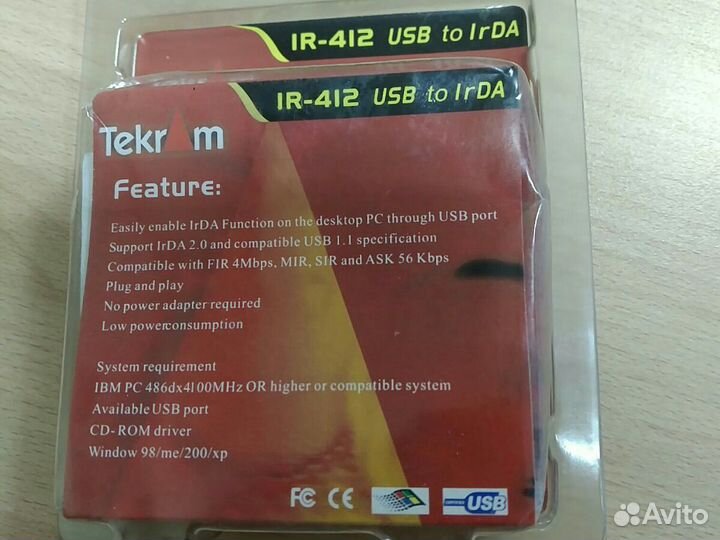 Инфракрасный порт Tekram IR-412