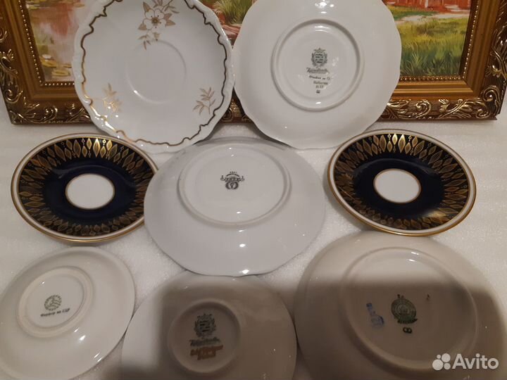 Блюдца, розетки waimer,sone,ст.вербилки