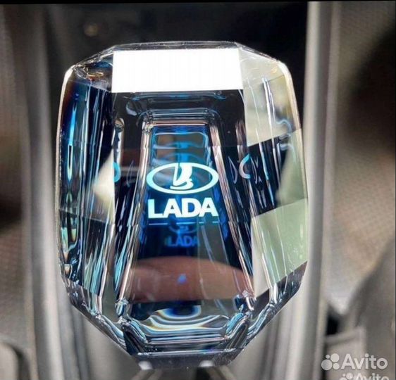 LED Ручка кпп сенсорная Ваз Лада Хрусталь Кристалл