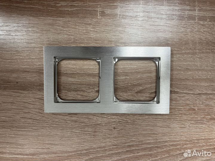 Рамка для выключателя 2-х местная Basalte