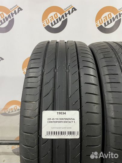 Continental ContiSportContact 5 225/45 R19
