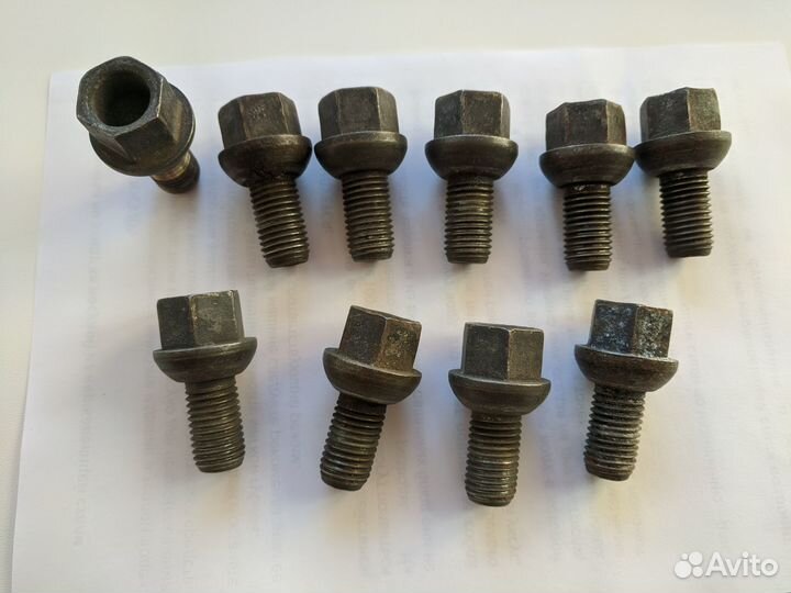 Колесные болты m12x1,5