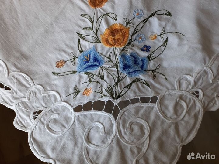 Скатерть хлопок винтаж