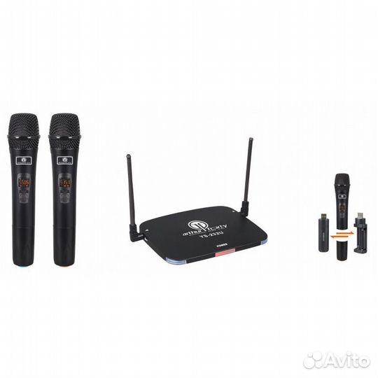Радиосистема на два микрофона Arthur Forty YS-232U