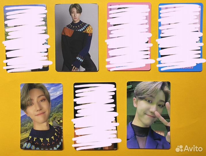 Официальные карты Seventeen (макнэ лайн)