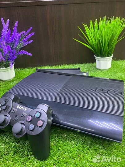 PS3 SuperSlim 320gb + 50 игр