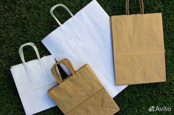 Пакеты бумажные крафт