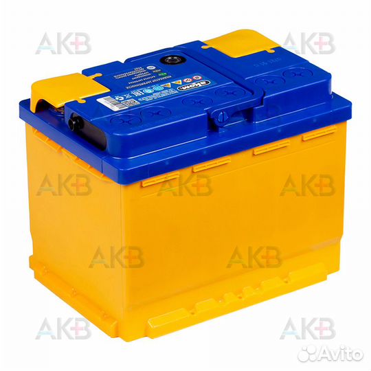 Аккумулятор автомобильный Аком 65 12V 65Ач 580A пр