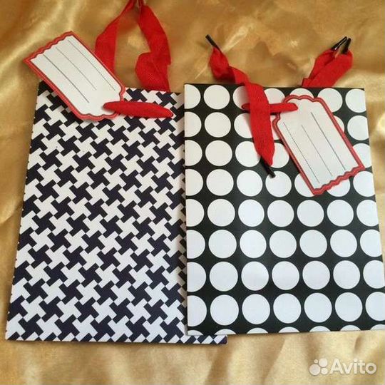Пакет подарочный новый