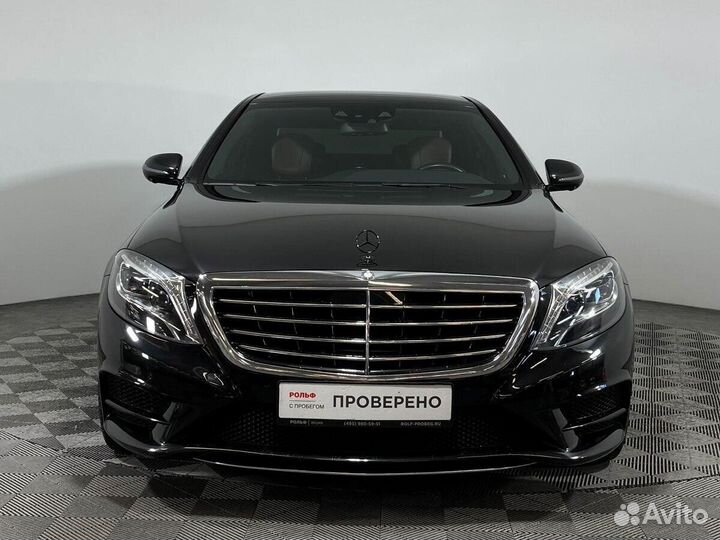 Mercedes-Benz S-класс 3.0 AT, 2014, 109 450 км