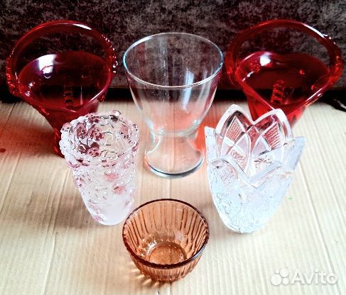 Ваза хрусталь стекло