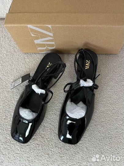 Балетки zara туфли