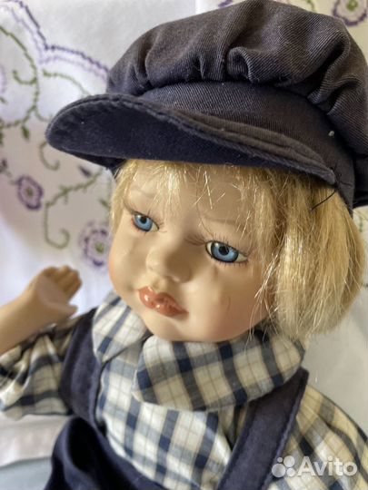 Кукла фарфоровая коллекционная Германия