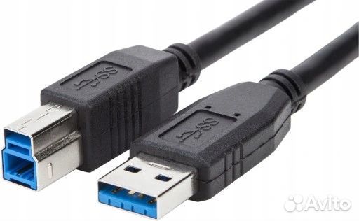 Кабель для принтера-сканера USB A-B 3.0 1,8 м