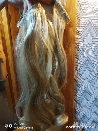 Парик, волосы на заколках, на крабе. Всё новое