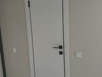 Дверь Porta 50 с черной алюминевой кромкой