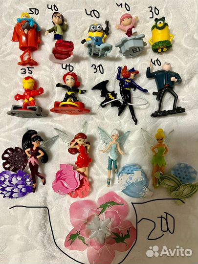 Игрушки из киндера