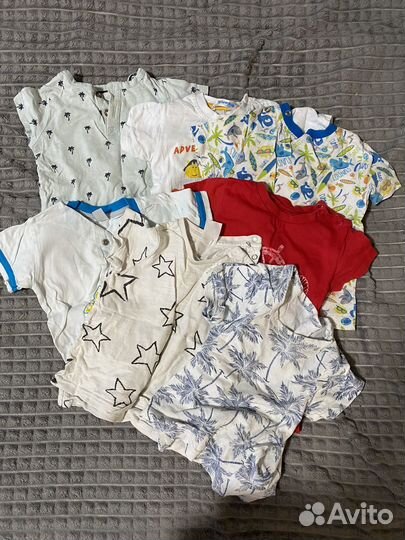 Вещи пакетом на мальчика 62-74