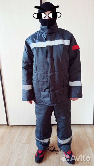 Спецодежда.Костюм утеплённый 52-54