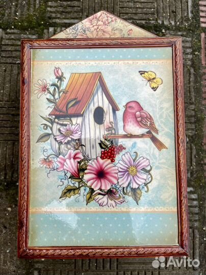 Ключница настенная из дерева