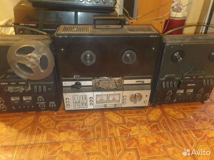 Катушечный магнитофон нота 203