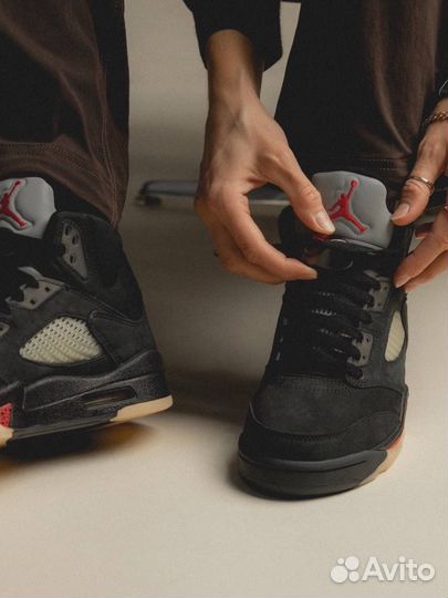 Nike air jordan 5 gore tex на руках