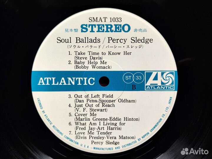 Percy Sledge – Soul Ballads – Japan 1960