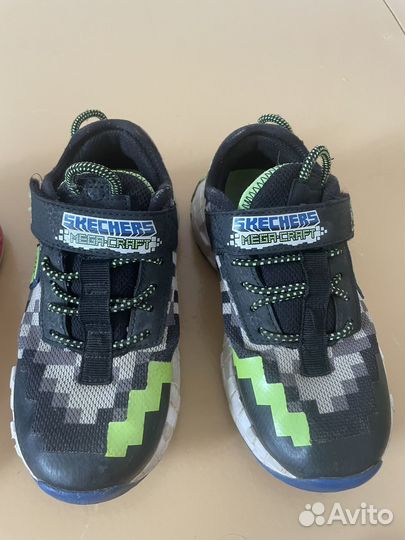 Кроссовки skechers minecraft
