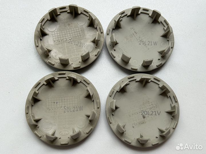 Оригинальные колпачки заглушки на литые диски Kia