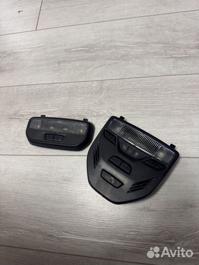 Плафоны салона vesta черные